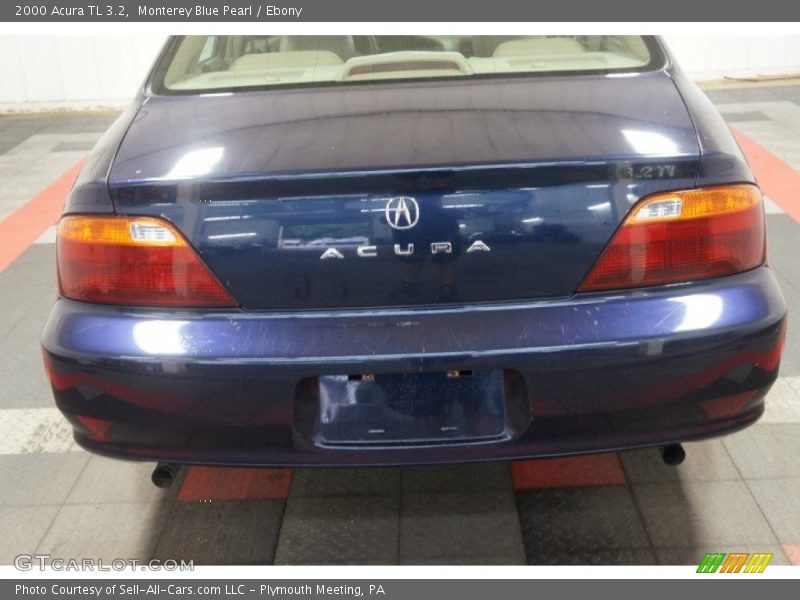 Monterey Blue Pearl / Ebony 2000 Acura TL 3.2