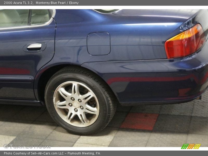Monterey Blue Pearl / Ebony 2000 Acura TL 3.2