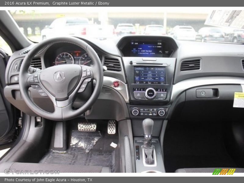 Graphite Luster Metallic / Ebony 2016 Acura ILX Premium