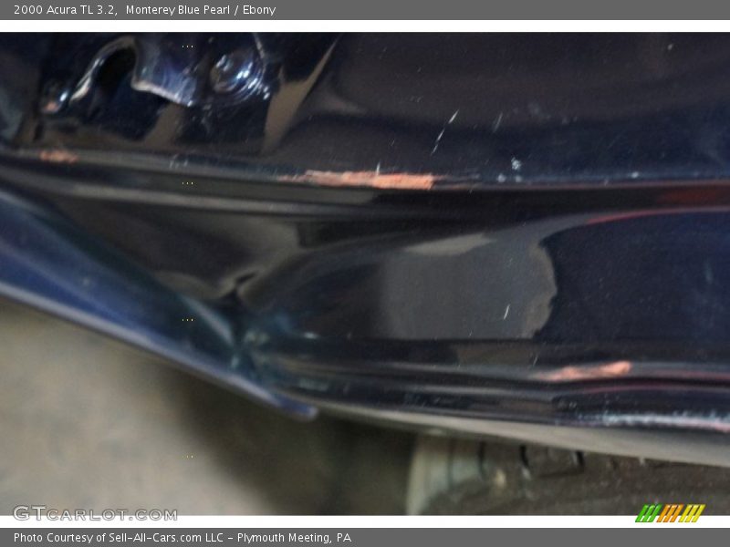Monterey Blue Pearl / Ebony 2000 Acura TL 3.2