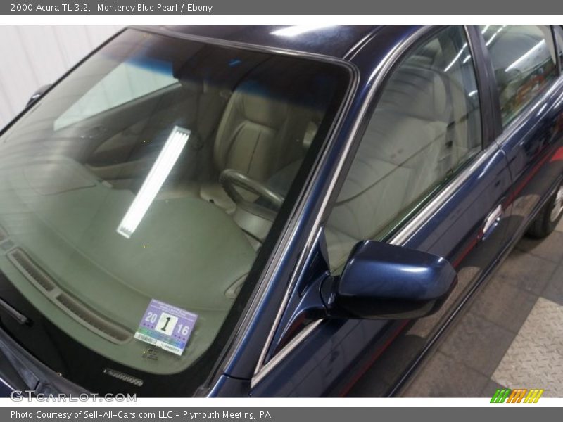 Monterey Blue Pearl / Ebony 2000 Acura TL 3.2