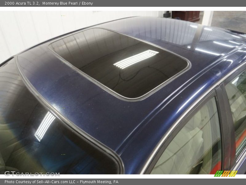 Monterey Blue Pearl / Ebony 2000 Acura TL 3.2