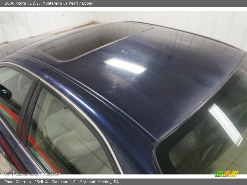 Monterey Blue Pearl / Ebony 2000 Acura TL 3.2