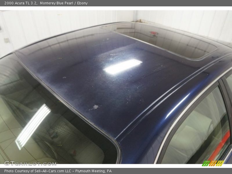 Monterey Blue Pearl / Ebony 2000 Acura TL 3.2
