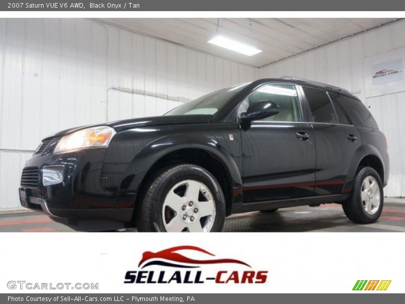 Black Onyx / Tan 2007 Saturn VUE V6 AWD