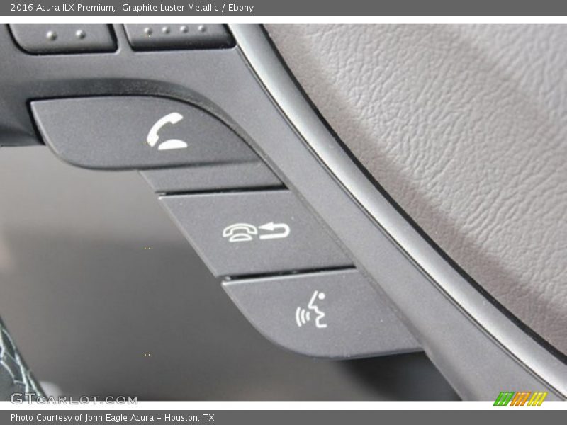 Graphite Luster Metallic / Ebony 2016 Acura ILX Premium