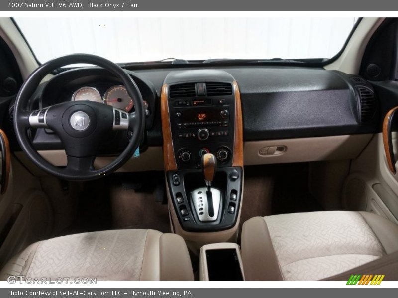 Black Onyx / Tan 2007 Saturn VUE V6 AWD