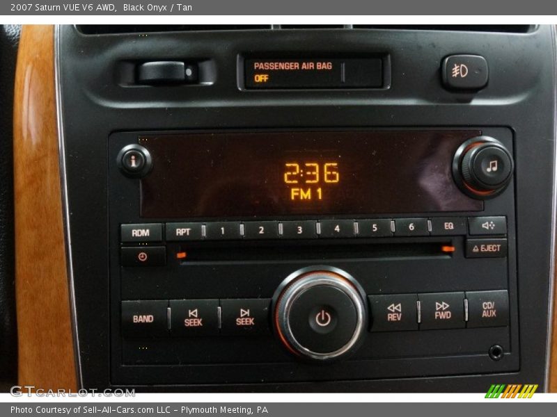 Black Onyx / Tan 2007 Saturn VUE V6 AWD