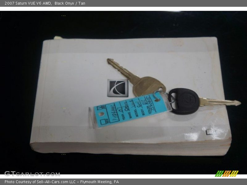 Black Onyx / Tan 2007 Saturn VUE V6 AWD