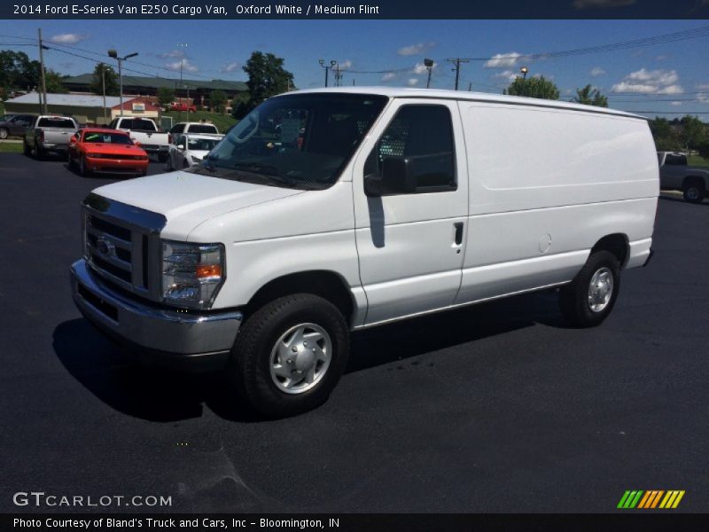 Oxford White / Medium Flint 2014 Ford E-Series Van E250 Cargo Van