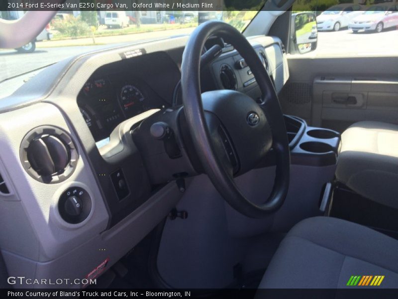 Oxford White / Medium Flint 2014 Ford E-Series Van E250 Cargo Van