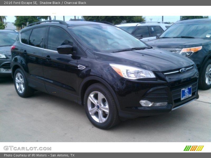 Shadow Black / Charcoal Black 2016 Ford Escape SE