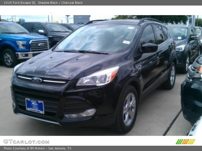 Shadow Black / Charcoal Black 2016 Ford Escape SE