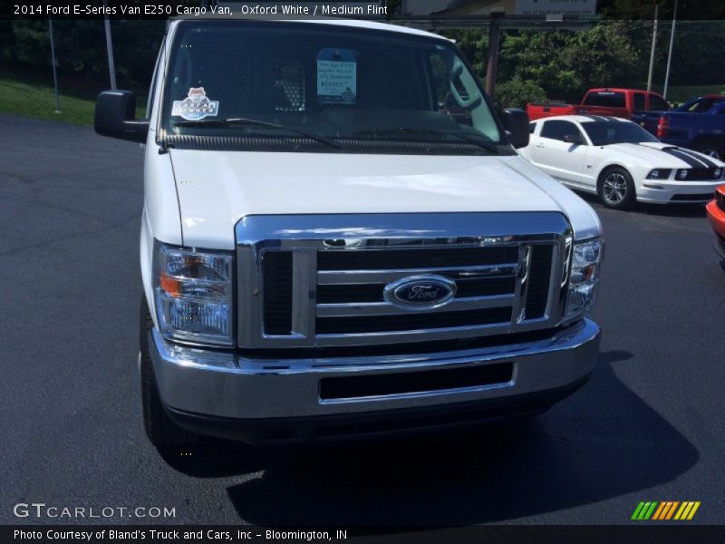 Oxford White / Medium Flint 2014 Ford E-Series Van E250 Cargo Van
