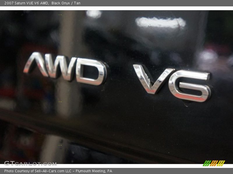 Black Onyx / Tan 2007 Saturn VUE V6 AWD