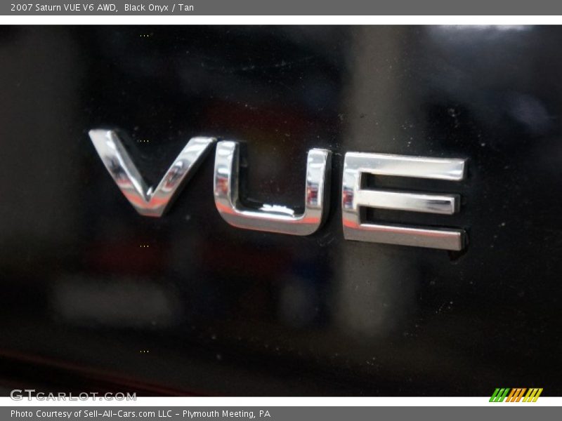 Black Onyx / Tan 2007 Saturn VUE V6 AWD