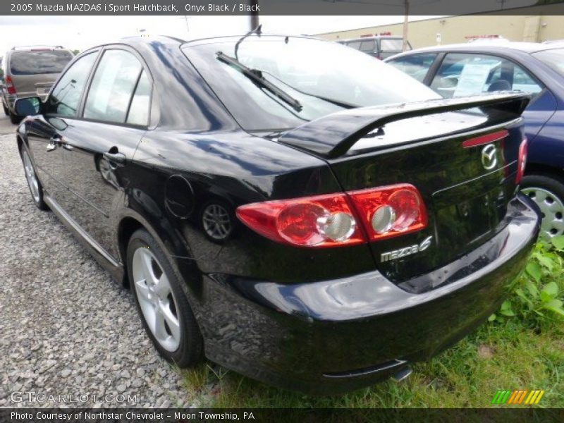 Onyx Black / Black 2005 Mazda MAZDA6 i Sport Hatchback