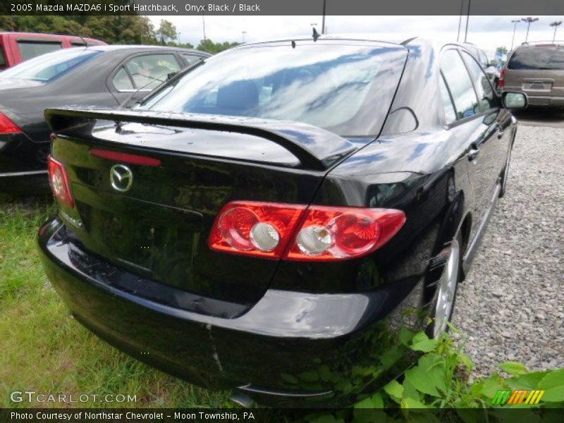 Onyx Black / Black 2005 Mazda MAZDA6 i Sport Hatchback