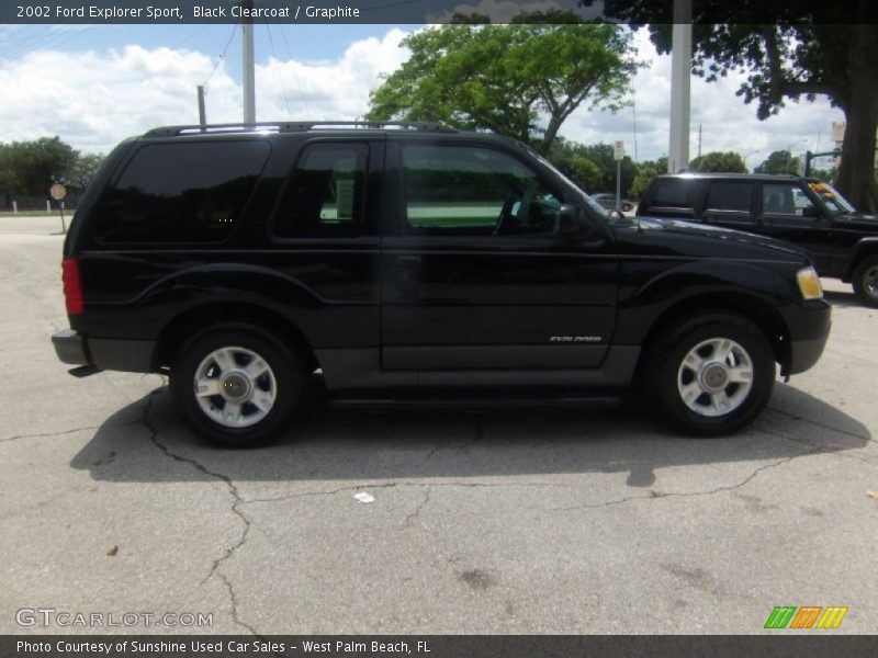 Black Clearcoat / Graphite 2002 Ford Explorer Sport