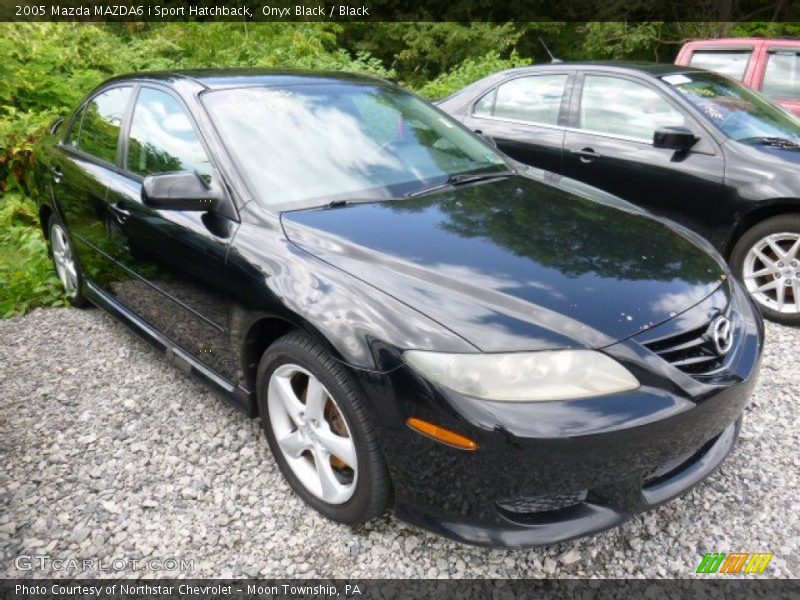 Onyx Black / Black 2005 Mazda MAZDA6 i Sport Hatchback