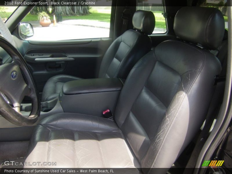 Black Clearcoat / Graphite 2002 Ford Explorer Sport