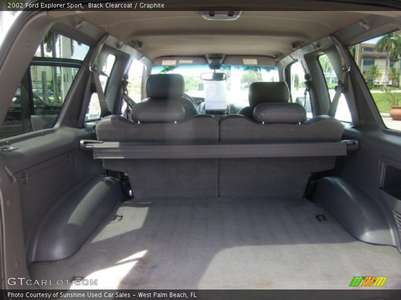 Black Clearcoat / Graphite 2002 Ford Explorer Sport