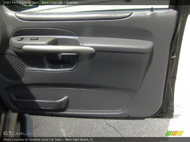 Black Clearcoat / Graphite 2002 Ford Explorer Sport
