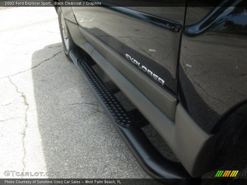 Black Clearcoat / Graphite 2002 Ford Explorer Sport
