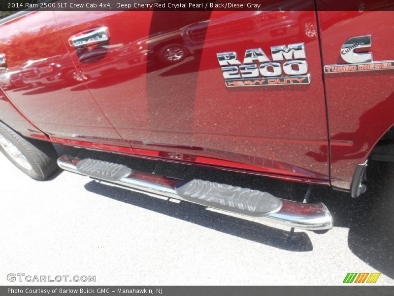 Deep Cherry Red Crystal Pearl / Black/Diesel Gray 2014 Ram 2500 SLT Crew Cab 4x4