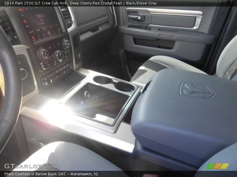Deep Cherry Red Crystal Pearl / Black/Diesel Gray 2014 Ram 2500 SLT Crew Cab 4x4