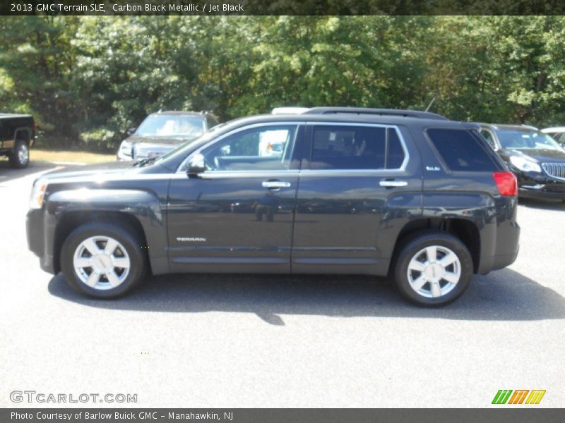 Carbon Black Metallic / Jet Black 2013 GMC Terrain SLE