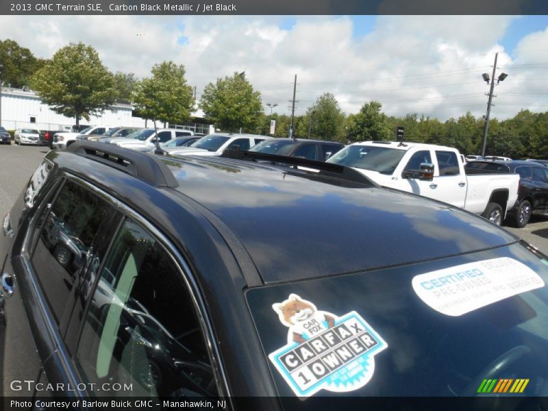 Carbon Black Metallic / Jet Black 2013 GMC Terrain SLE