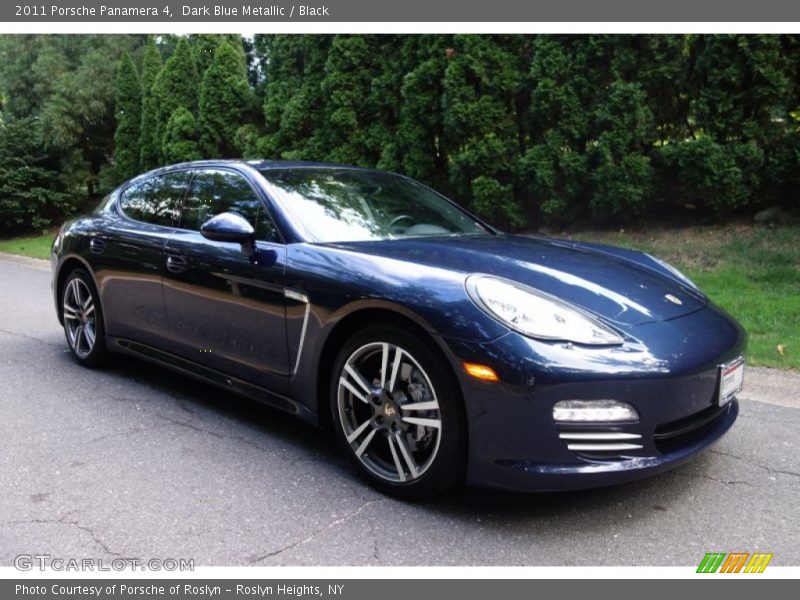 Dark Blue Metallic / Black 2011 Porsche Panamera 4