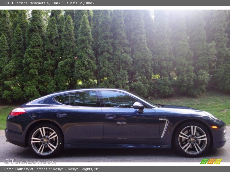 Dark Blue Metallic / Black 2011 Porsche Panamera 4