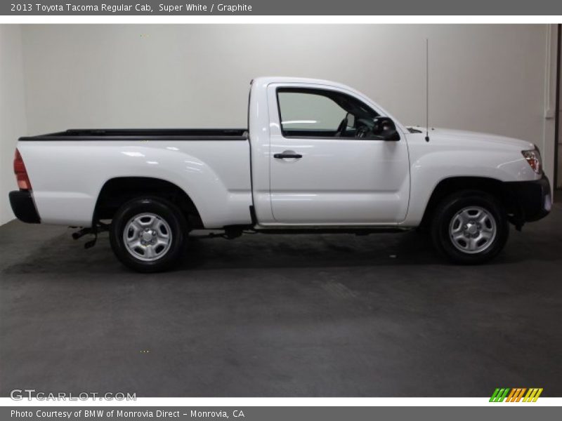 Super White / Graphite 2013 Toyota Tacoma Regular Cab