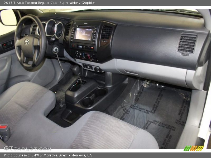 Super White / Graphite 2013 Toyota Tacoma Regular Cab