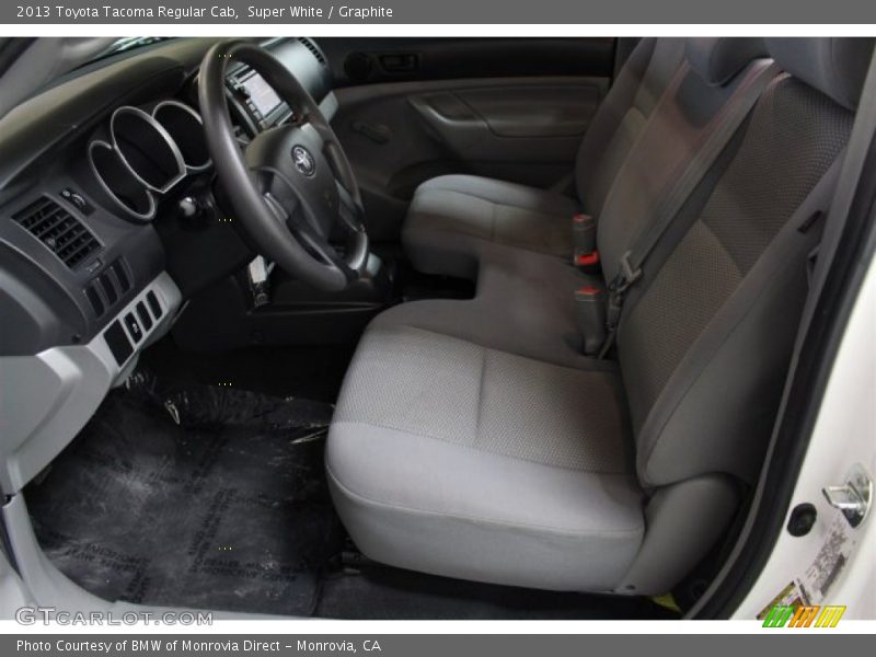 Super White / Graphite 2013 Toyota Tacoma Regular Cab