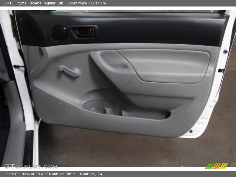 Super White / Graphite 2013 Toyota Tacoma Regular Cab
