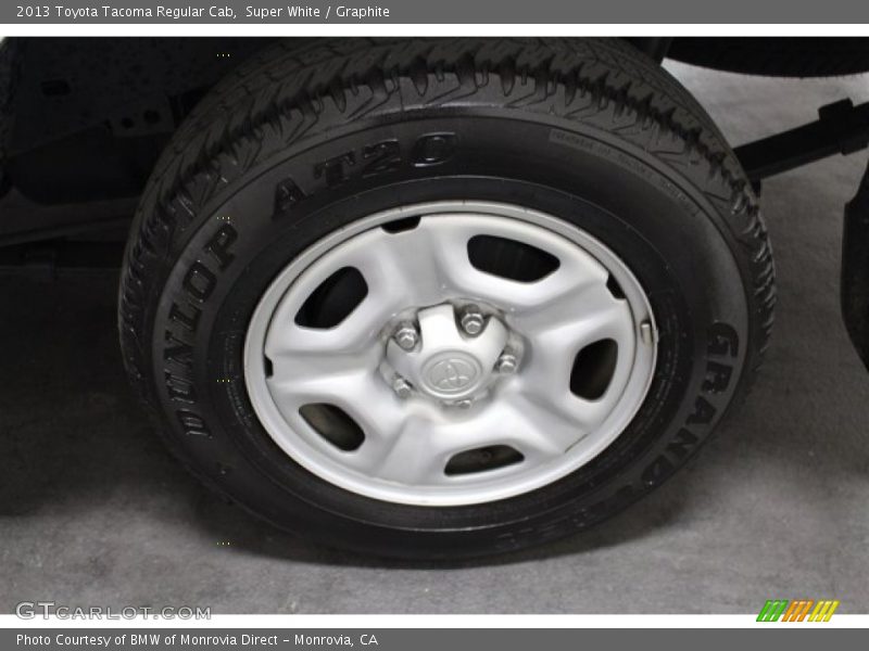 Super White / Graphite 2013 Toyota Tacoma Regular Cab