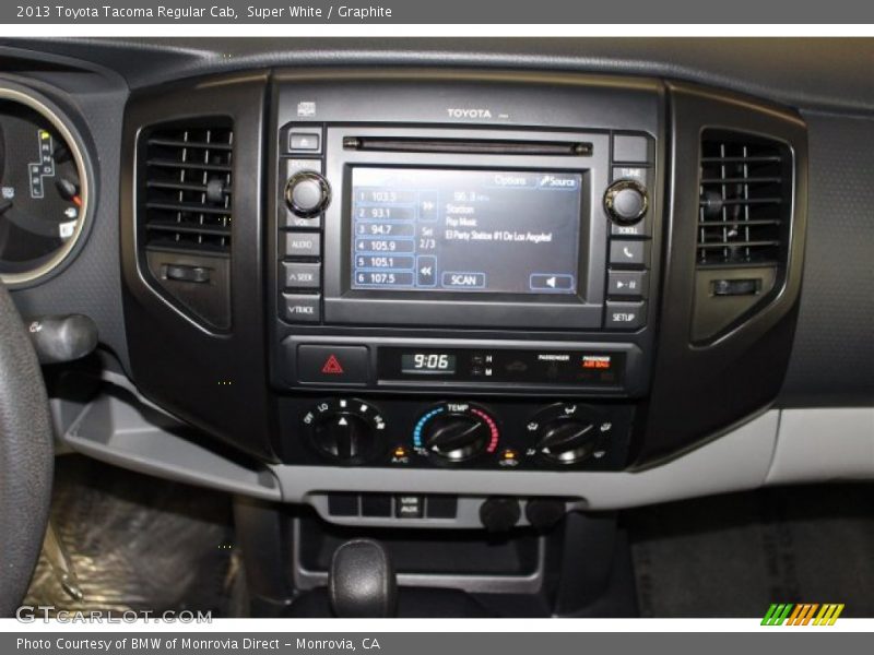 Super White / Graphite 2013 Toyota Tacoma Regular Cab