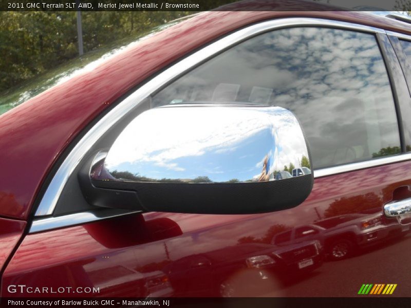 Merlot Jewel Metallic / Brownstone 2011 GMC Terrain SLT AWD