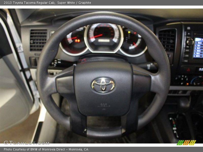 Super White / Graphite 2013 Toyota Tacoma Regular Cab