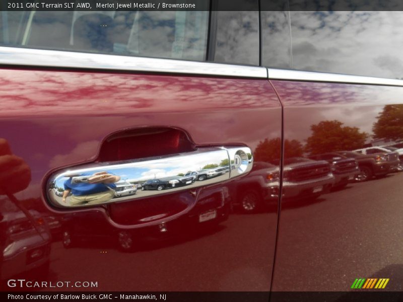 Merlot Jewel Metallic / Brownstone 2011 GMC Terrain SLT AWD