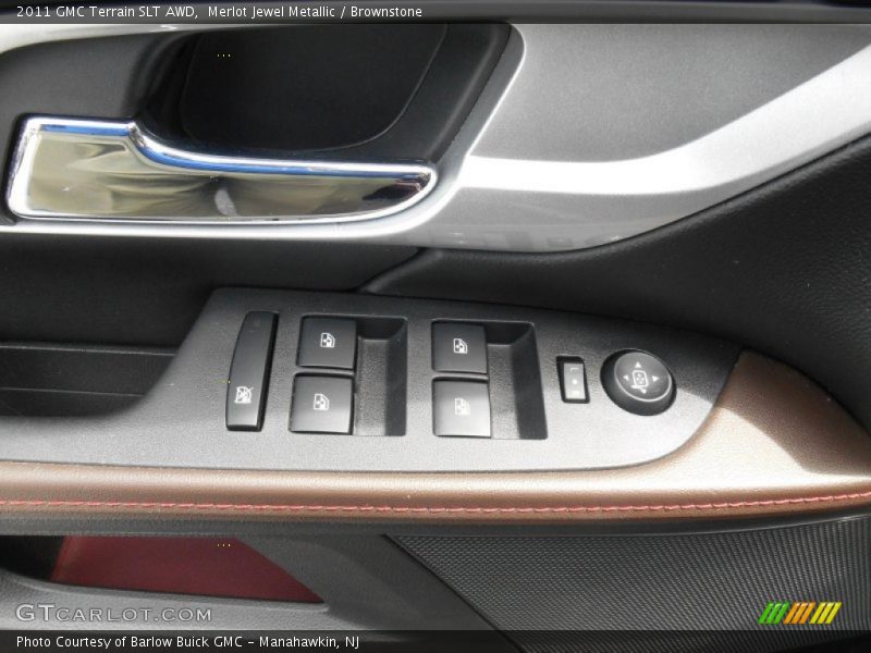 Merlot Jewel Metallic / Brownstone 2011 GMC Terrain SLT AWD