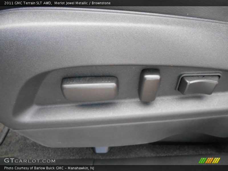 Merlot Jewel Metallic / Brownstone 2011 GMC Terrain SLT AWD