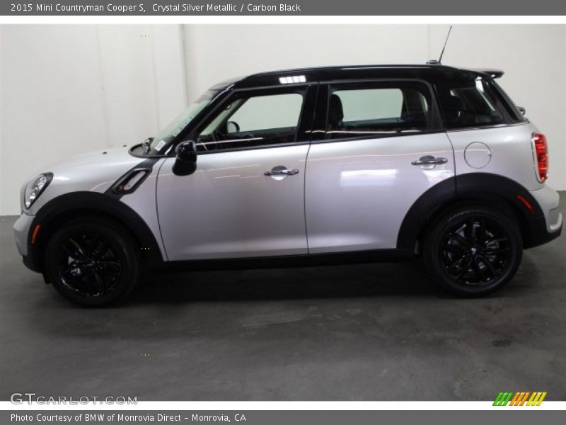 Crystal Silver Metallic / Carbon Black 2015 Mini Countryman Cooper S