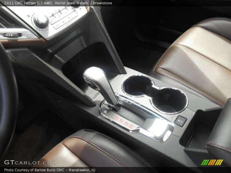 Merlot Jewel Metallic / Brownstone 2011 GMC Terrain SLT AWD