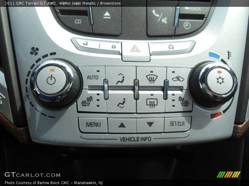 Merlot Jewel Metallic / Brownstone 2011 GMC Terrain SLT AWD