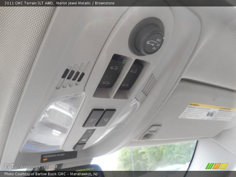 Merlot Jewel Metallic / Brownstone 2011 GMC Terrain SLT AWD