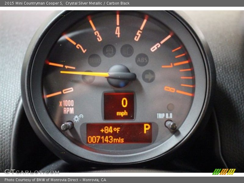 Crystal Silver Metallic / Carbon Black 2015 Mini Countryman Cooper S